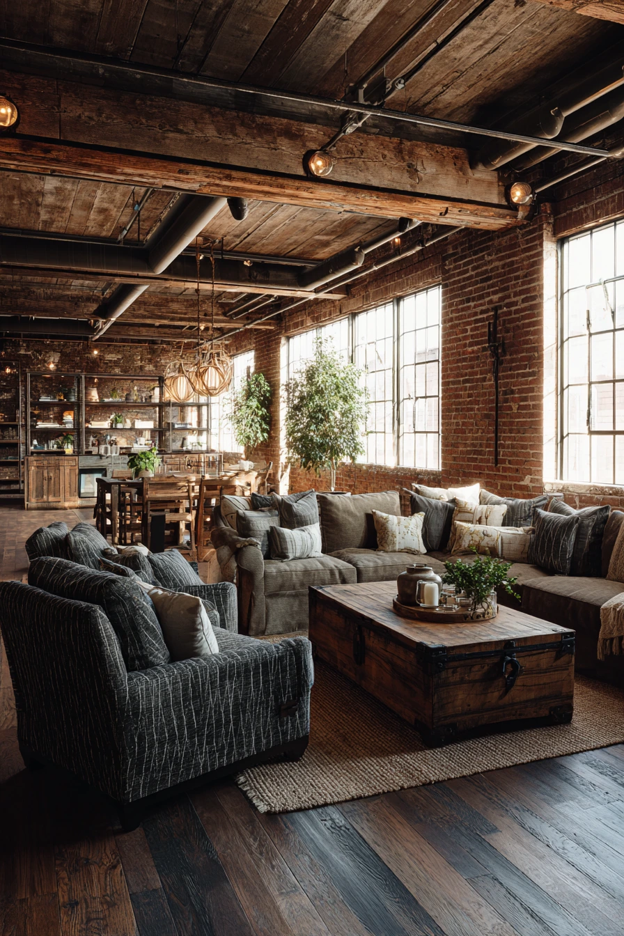 industrial farmhouse decor 27