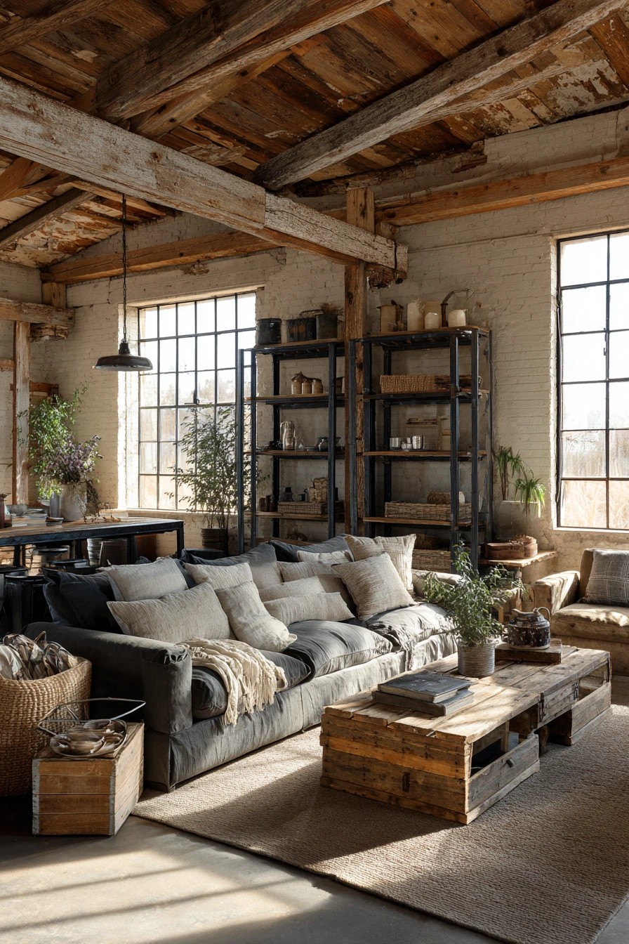 industrial farmhouse decor 31