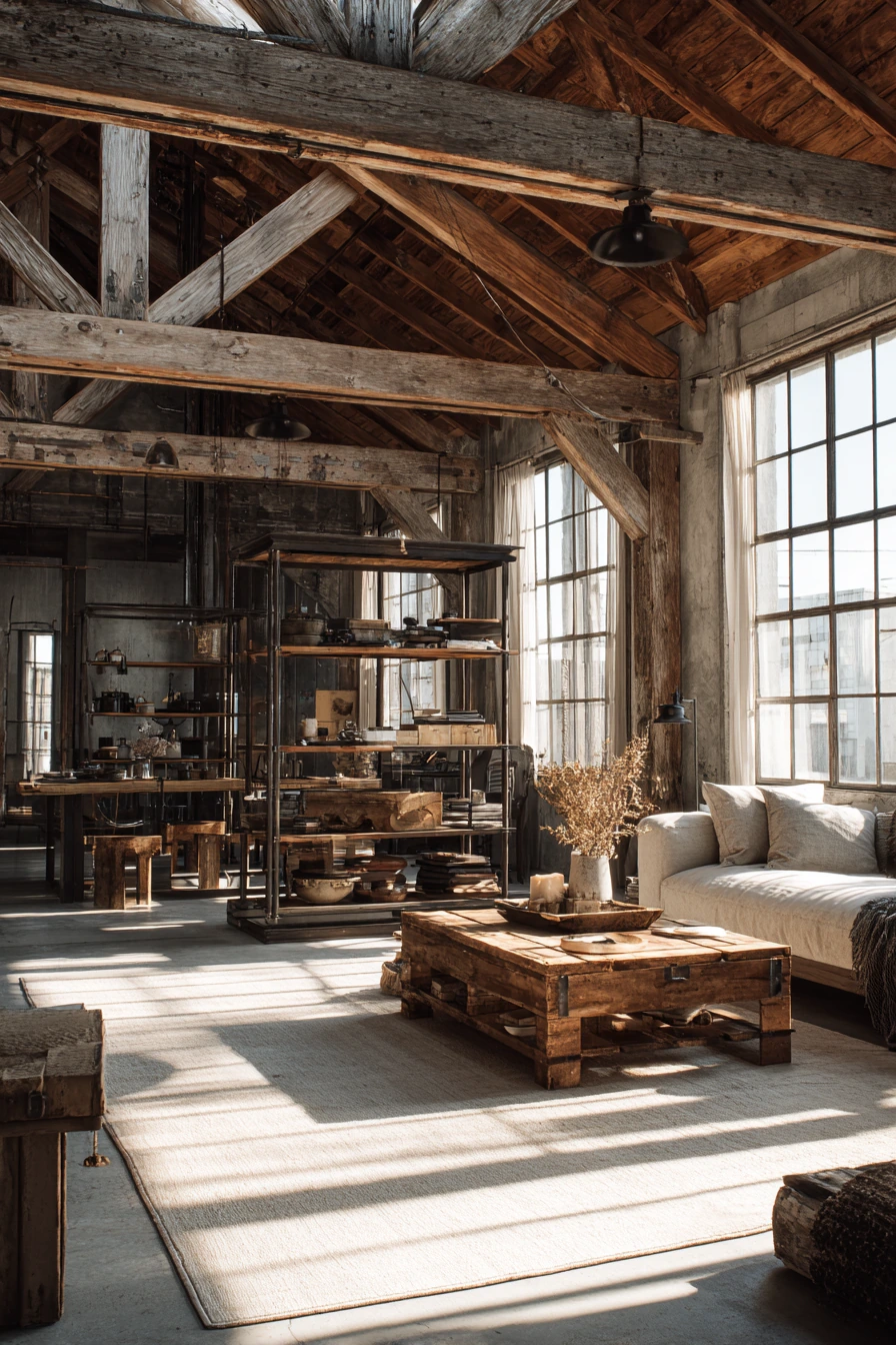 industrial farmhouse decor 32