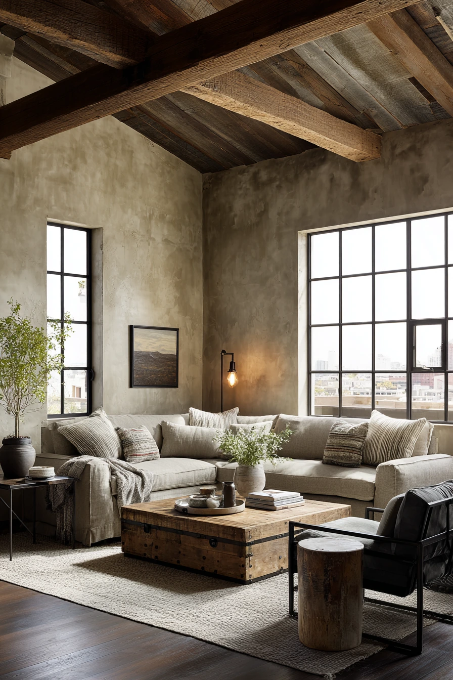 industrial farmhouse decor 39