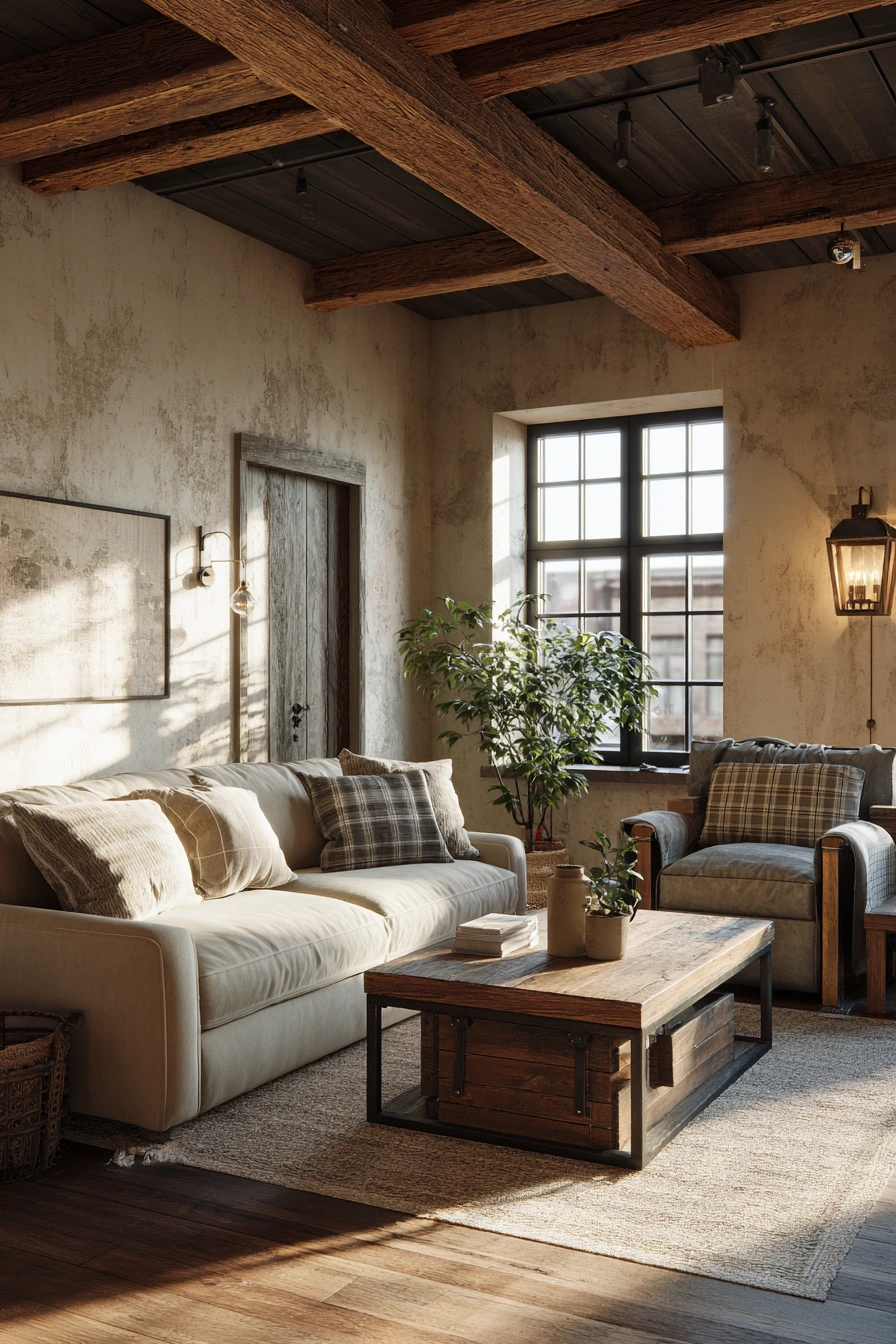 industrial farmhouse decor 40