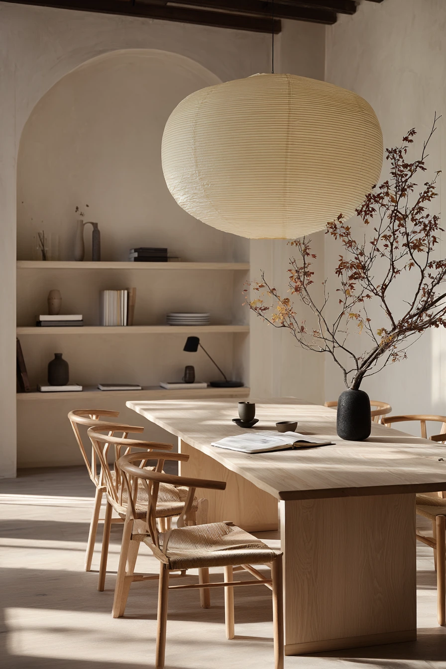 japandi dining room ideas 17