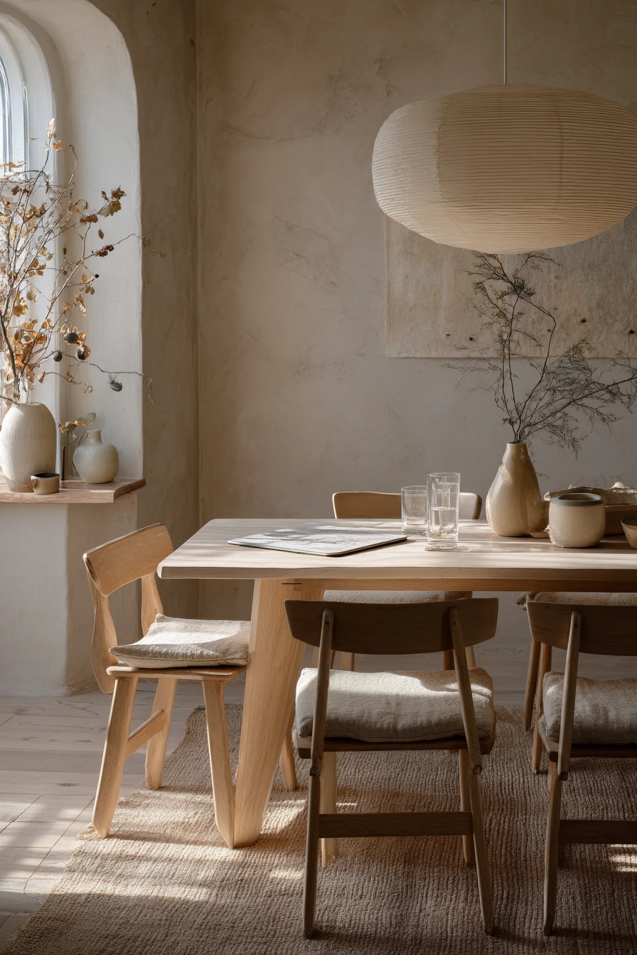 japandi dining room ideas 2