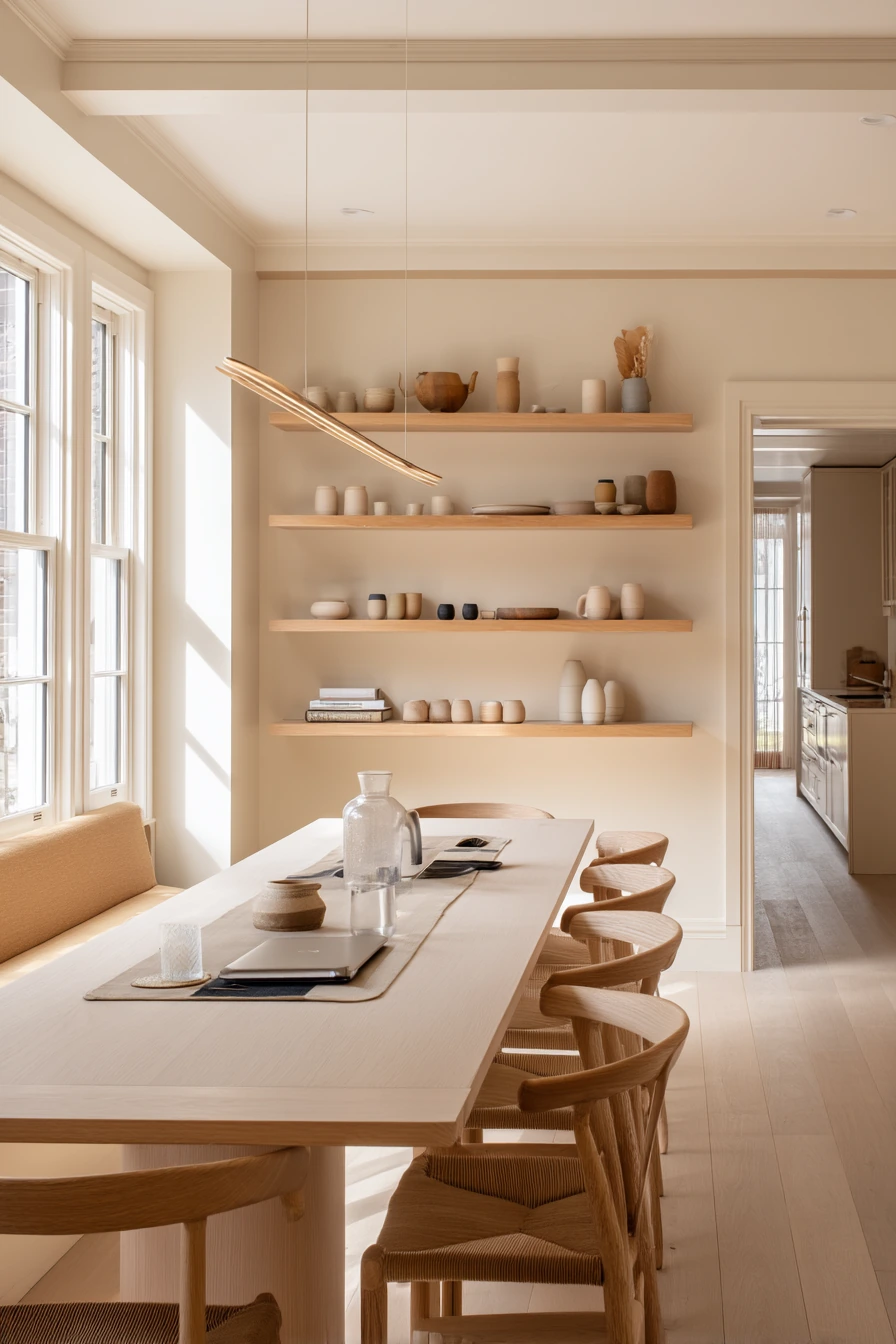 japandi dining room ideas 26