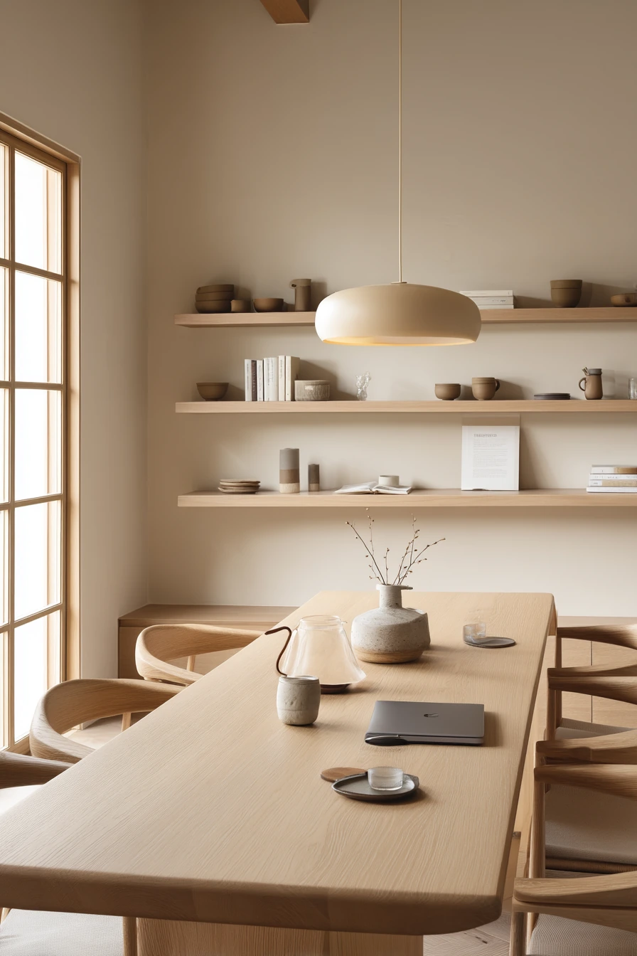 japandi dining room ideas 28
