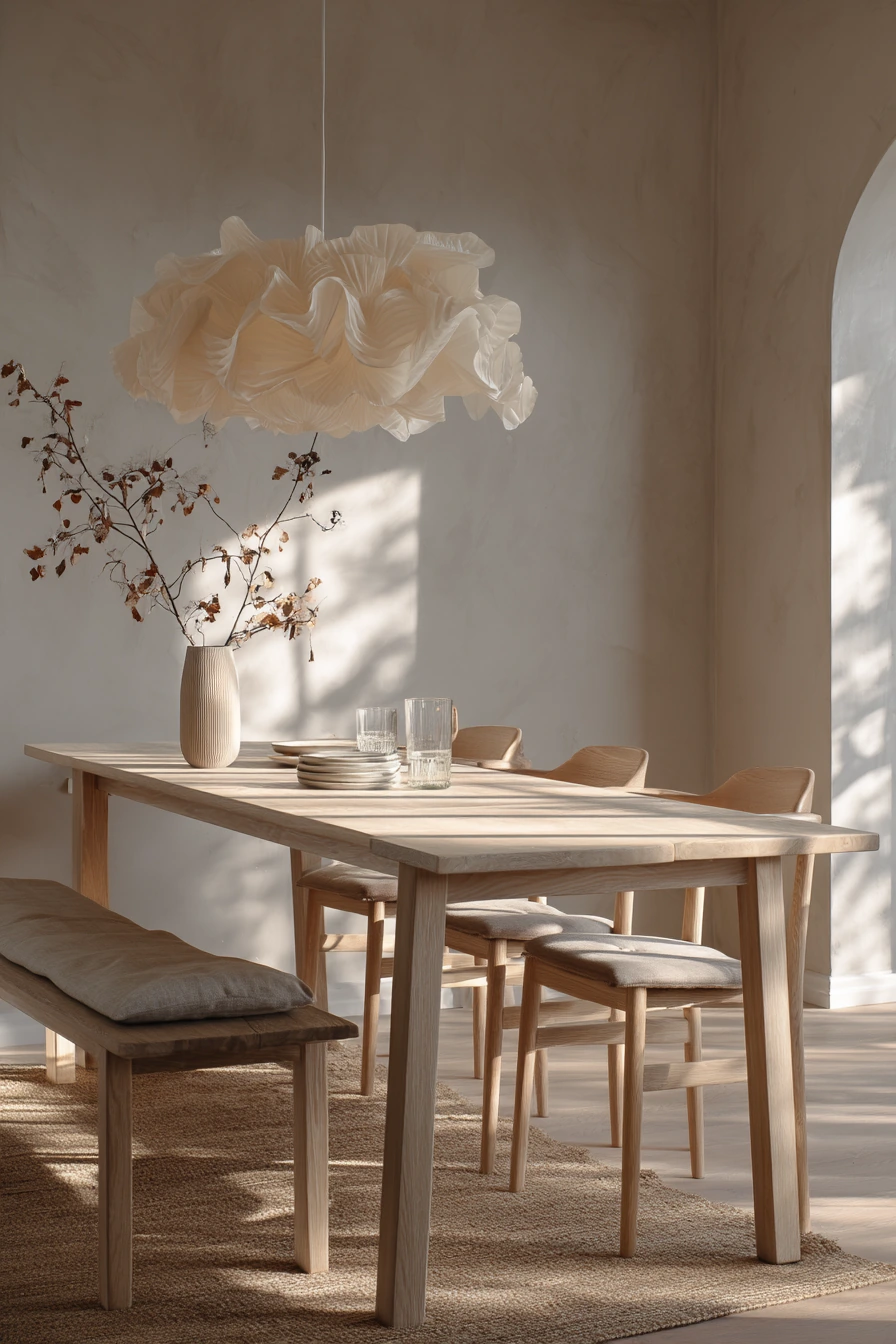japandi dining room ideas 3