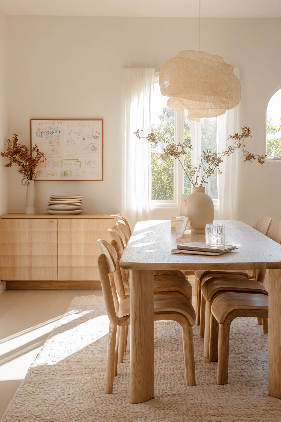 japandi dining room ideas 39