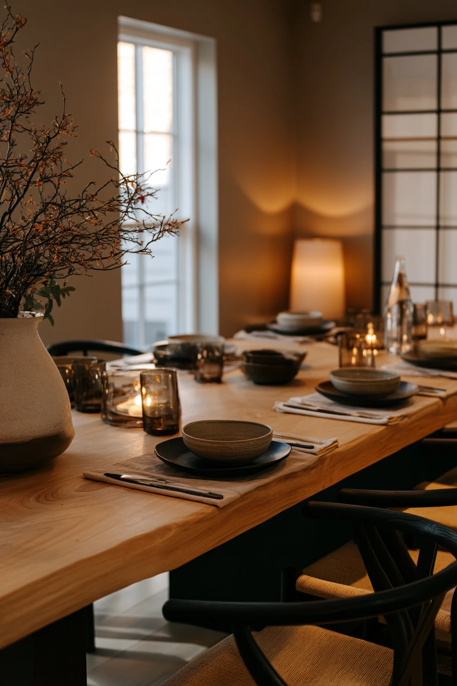 japandi dining room ideas 9