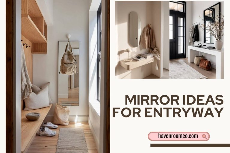 mirror ideas for entryway