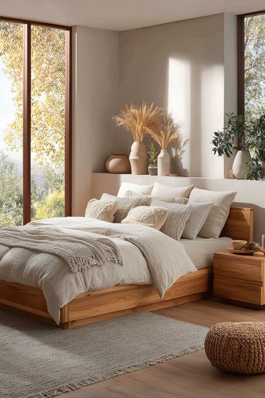 modern boho bedroom ideas 1