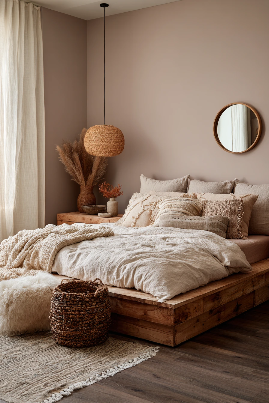modern boho bedroom ideas 11