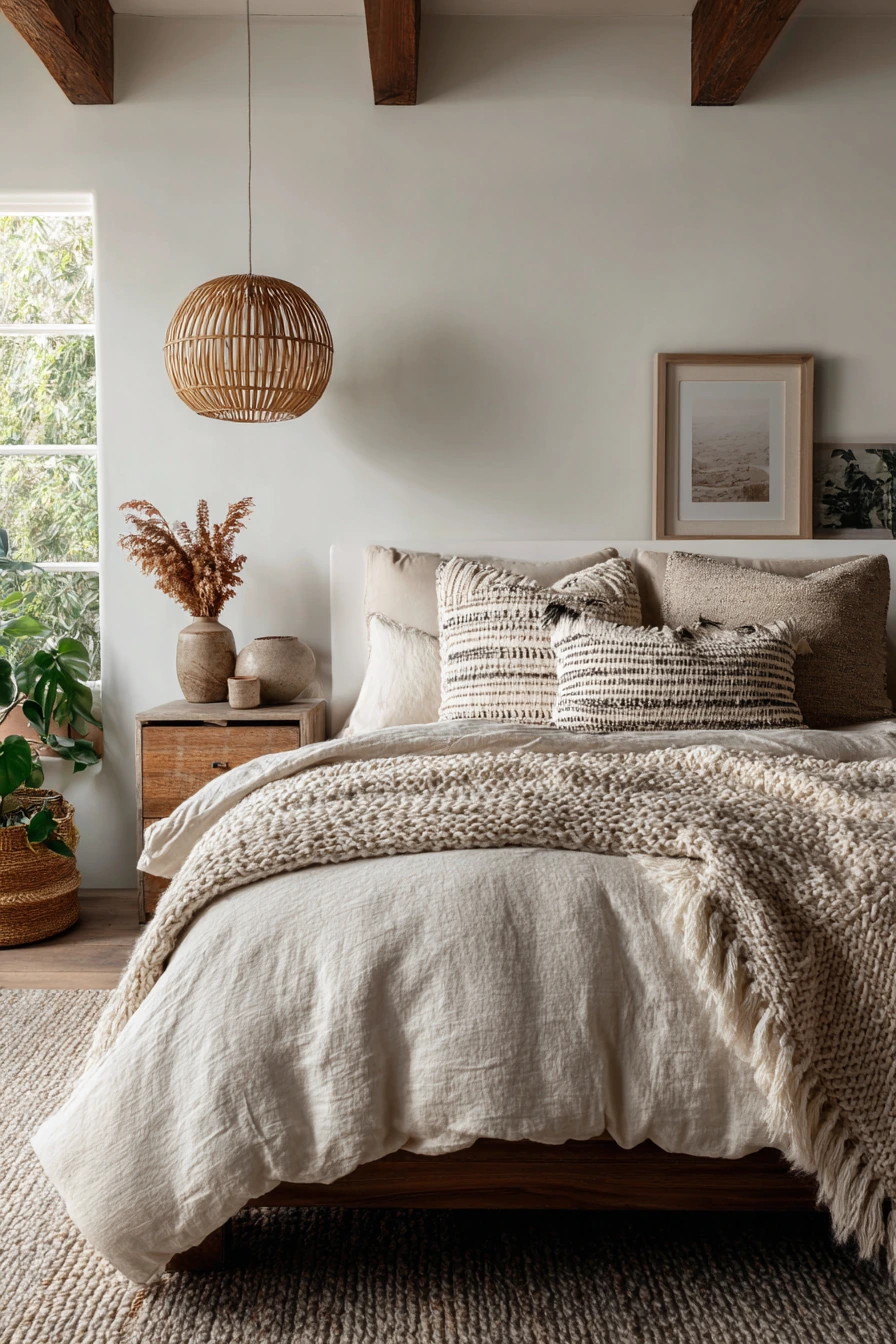 modern boho bedroom ideas 22