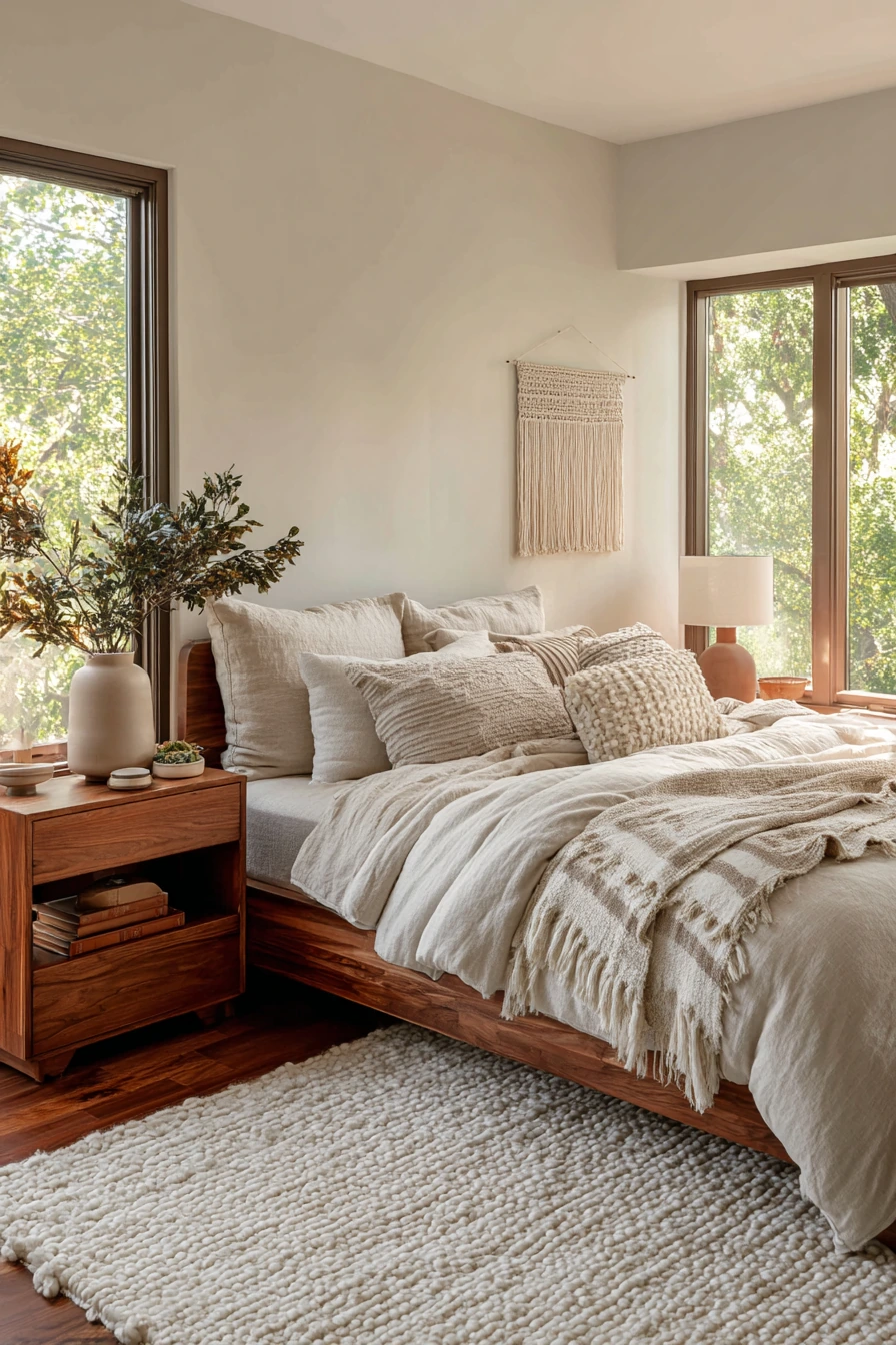 modern boho bedroom ideas 3