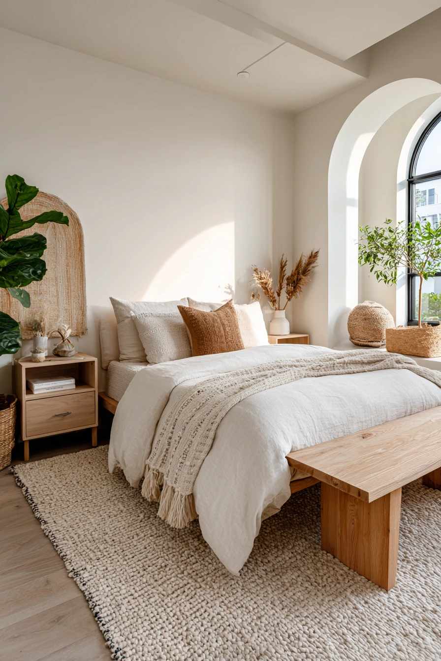 modern boho bedroom ideas 31