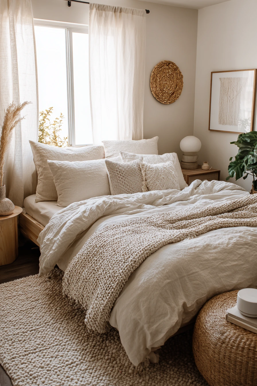 modern boho bedroom ideas 33
