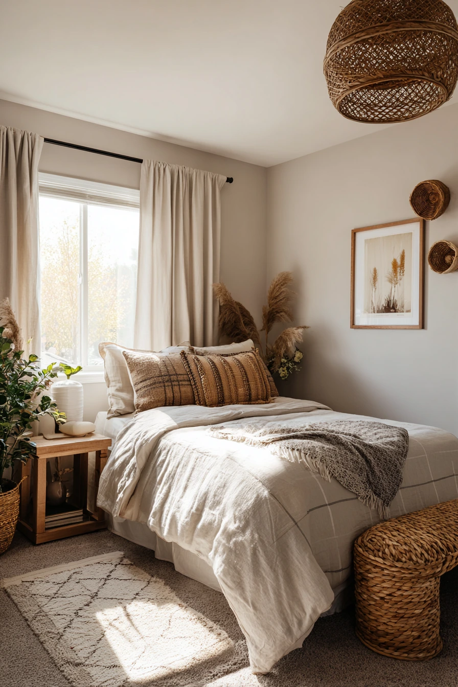 modern boho bedroom ideas 36