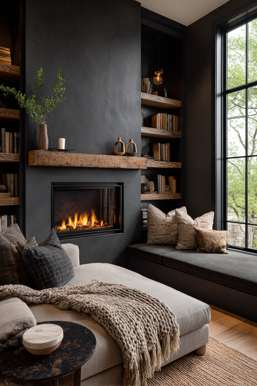 modern fireplace ideas 11