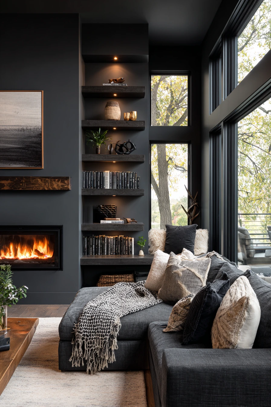 modern fireplace ideas 12