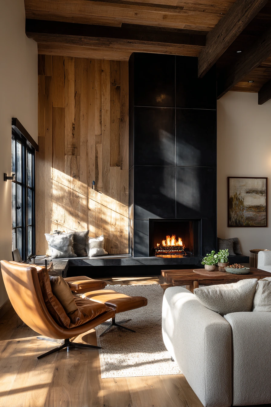 modern fireplace ideas 17
