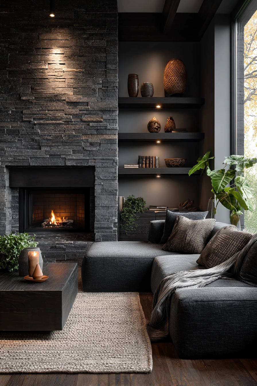 modern fireplace ideas 27