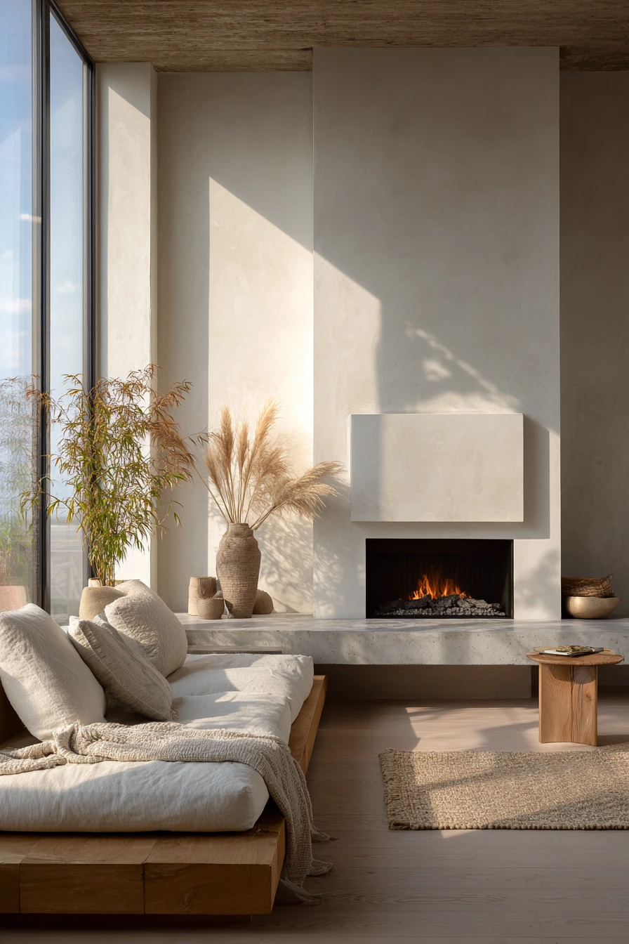 modern fireplace ideas 40