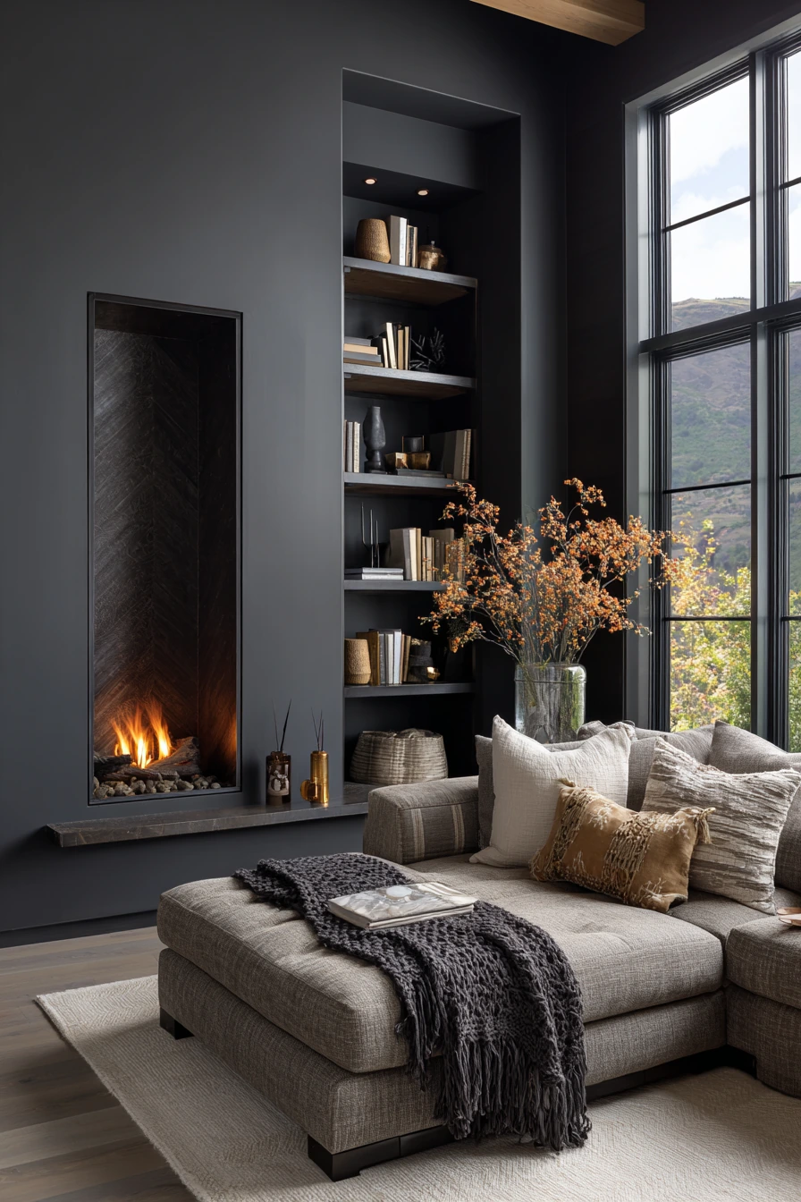 modern fireplace ideas 9
