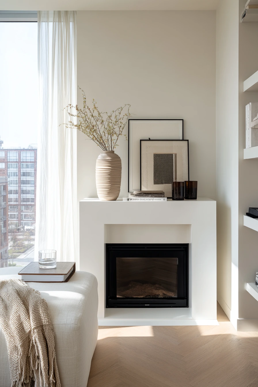 modern mantel decor ideas 1