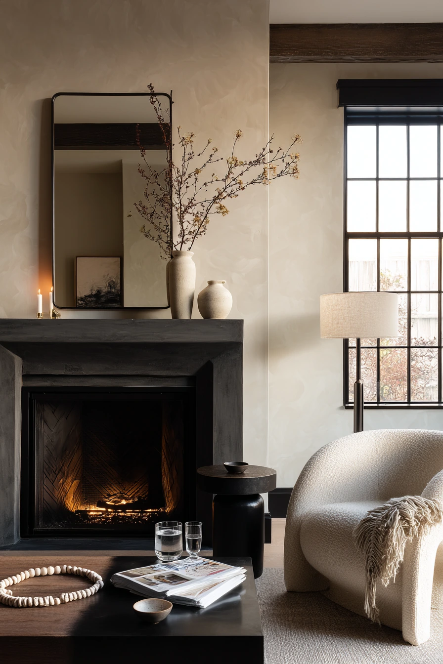 modern mantel decor ideas 11