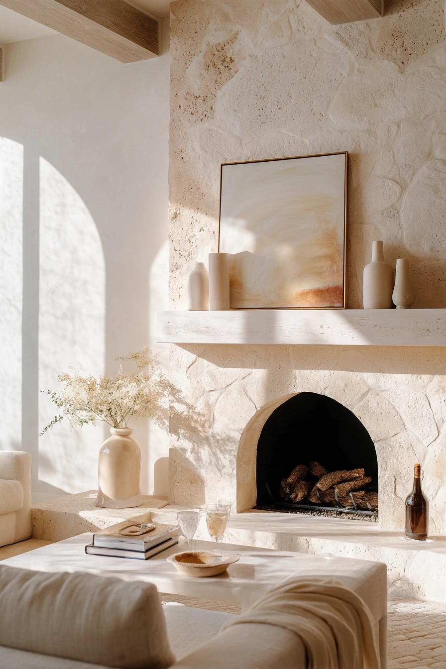 modern mantel decor ideas 17