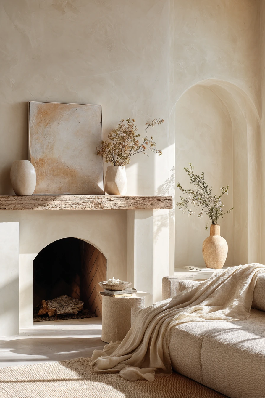 modern mantel decor ideas 19