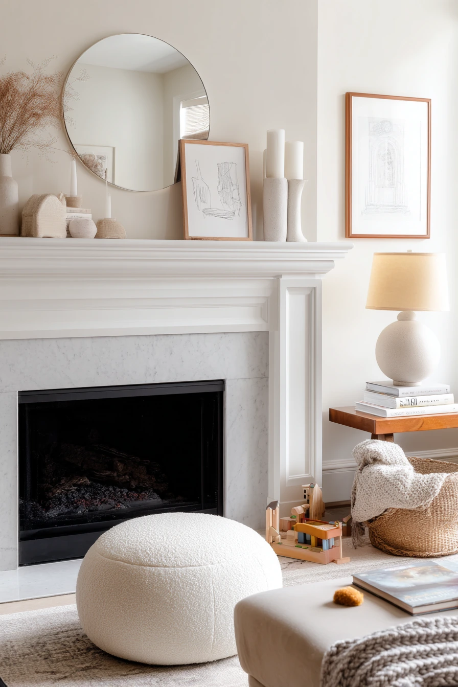 modern mantel decor ideas 21