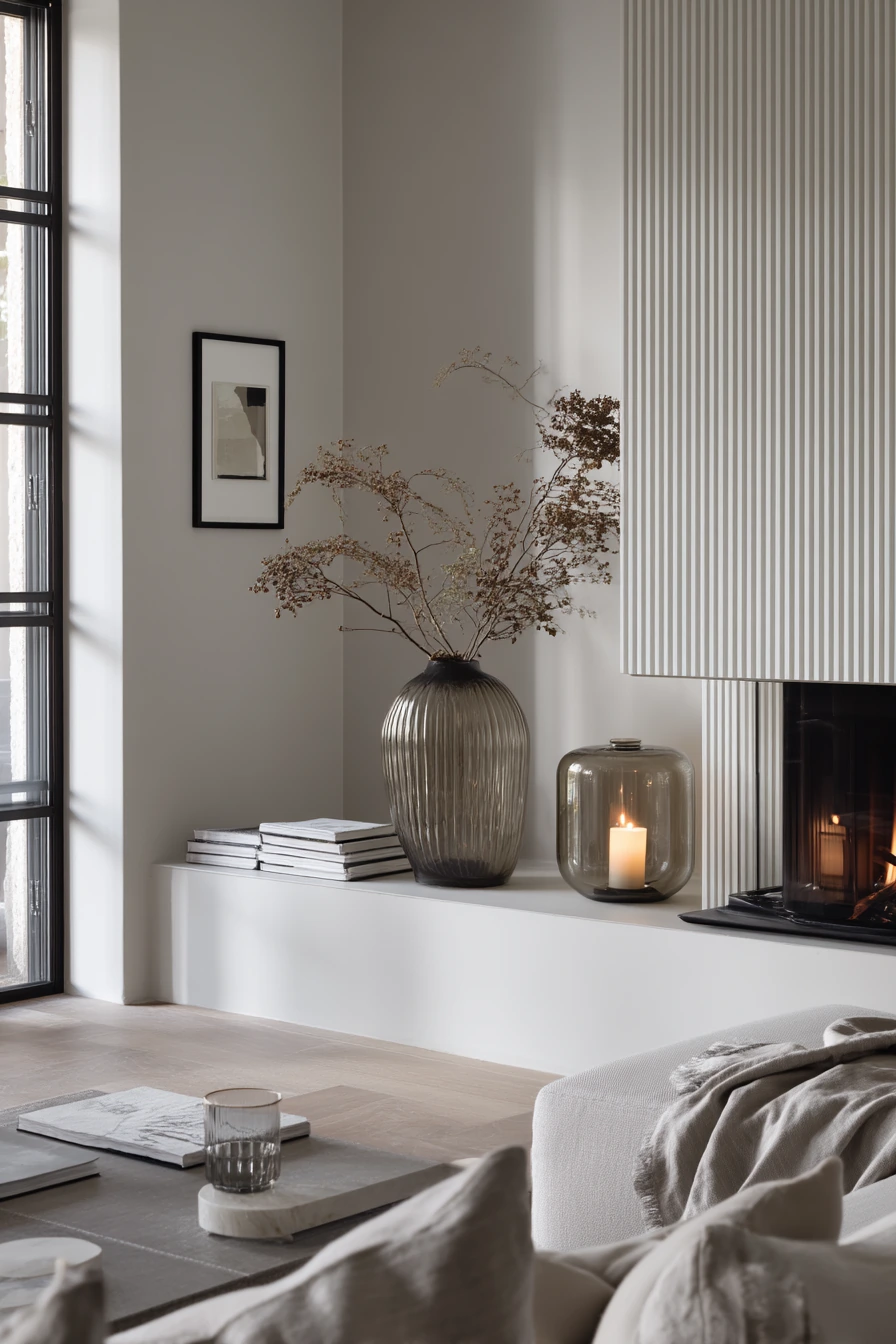 modern mantel decor ideas 3