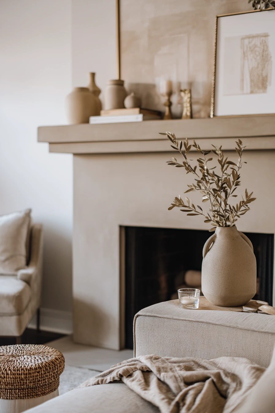 modern mantel decor ideas 30