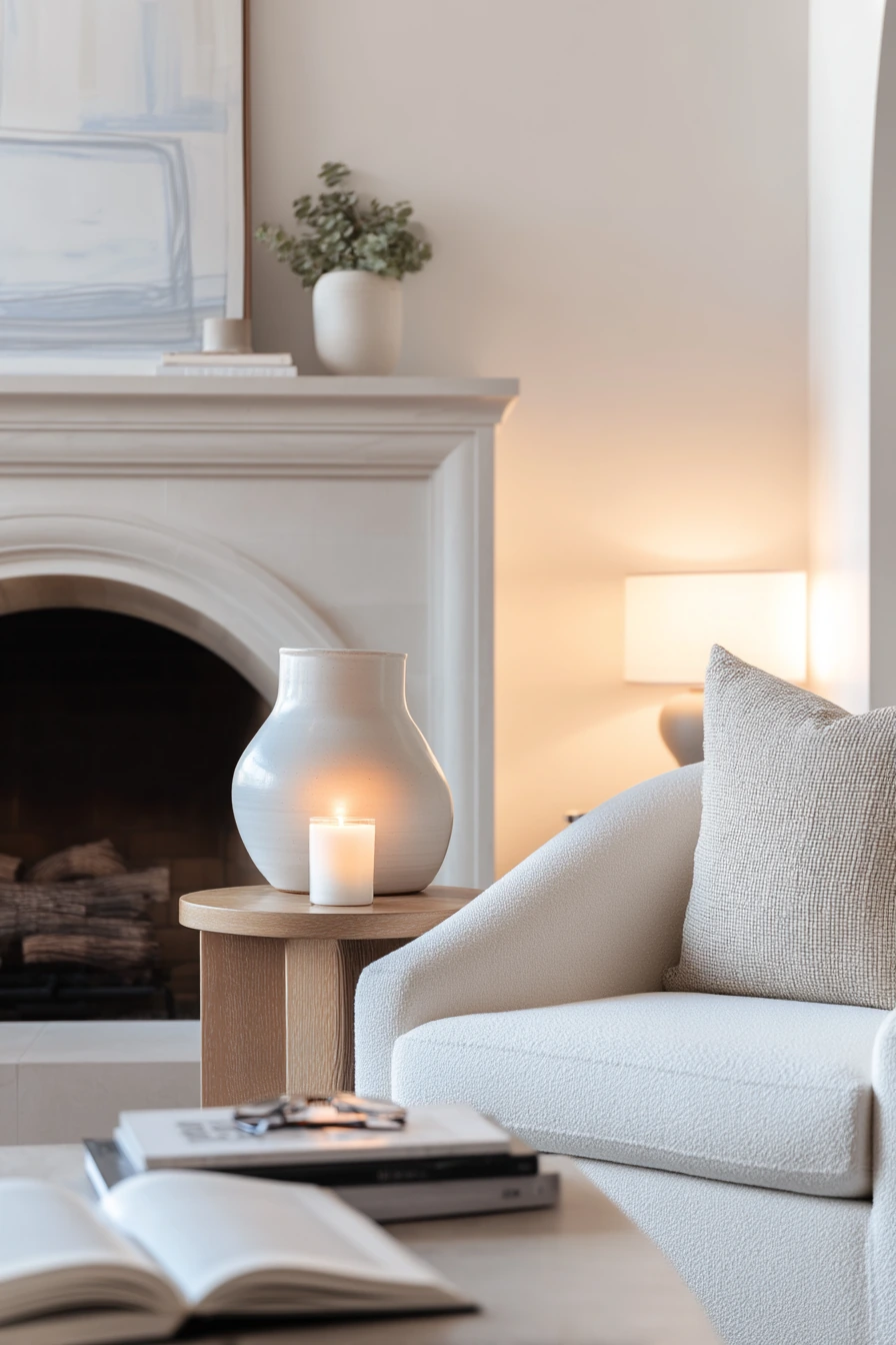 modern mantel decor ideas 35