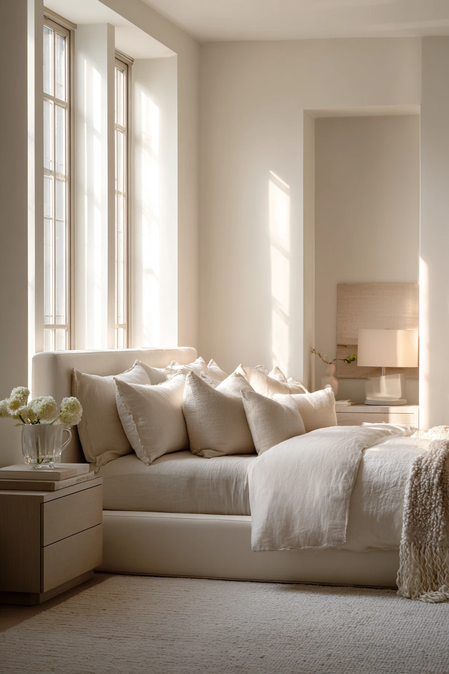 monochromatic bedroom ideas 2