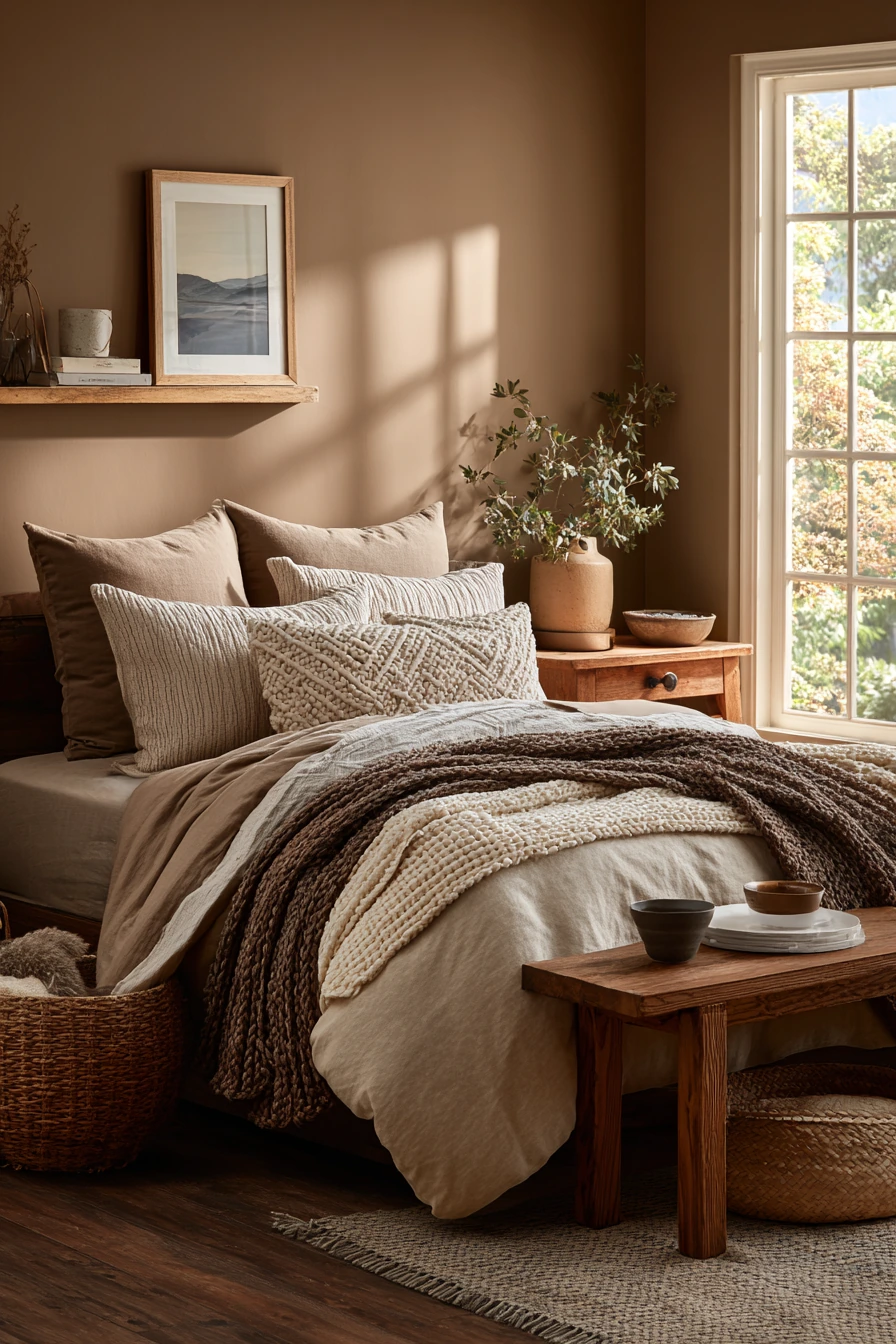 monochromatic bedroom ideas 27