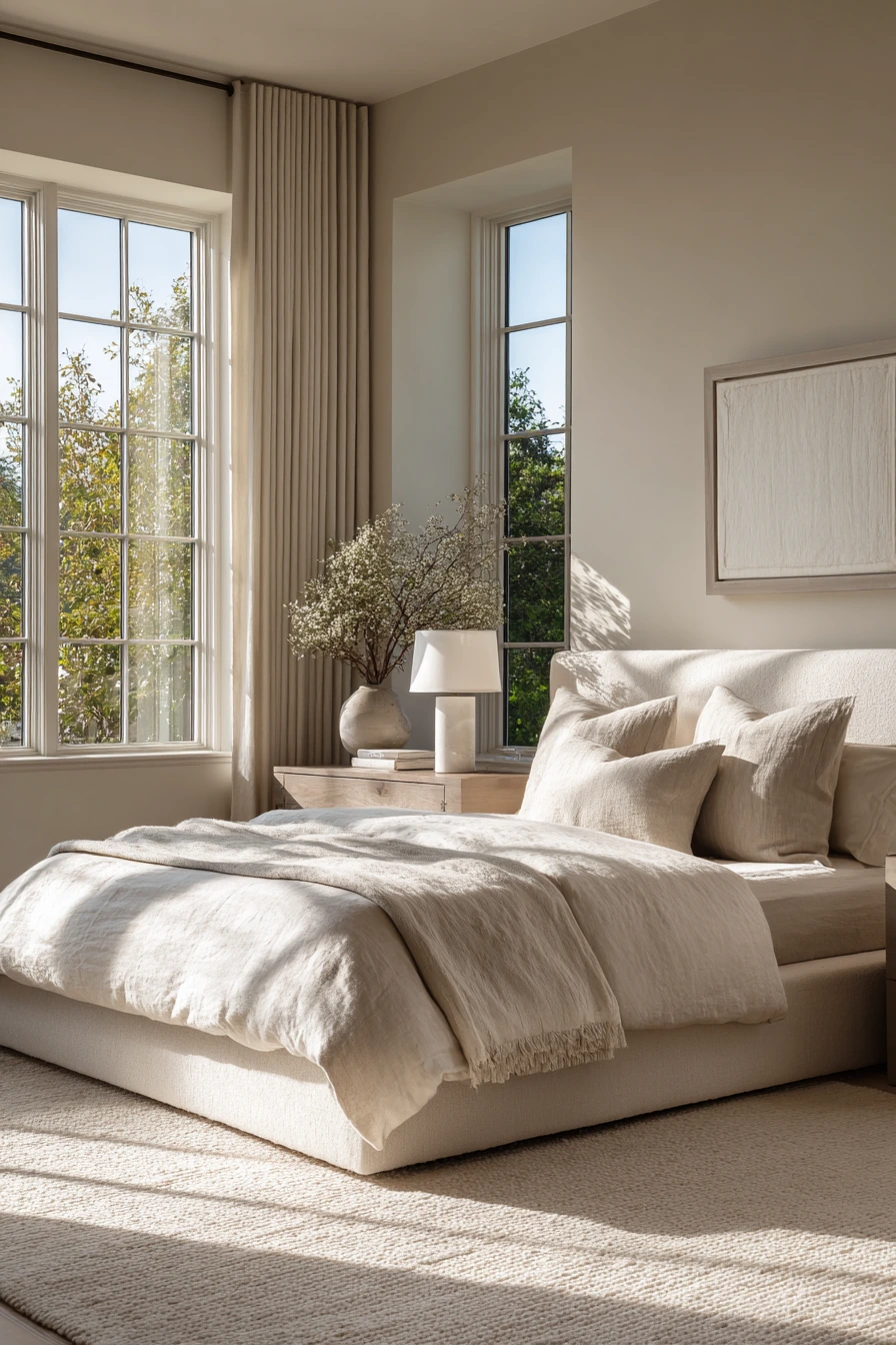 monochromatic bedroom ideas 4