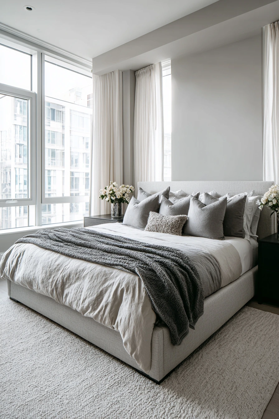 monochromatic bedroom ideas 6