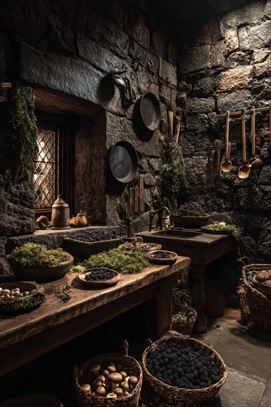 moody cottage kitchen 21