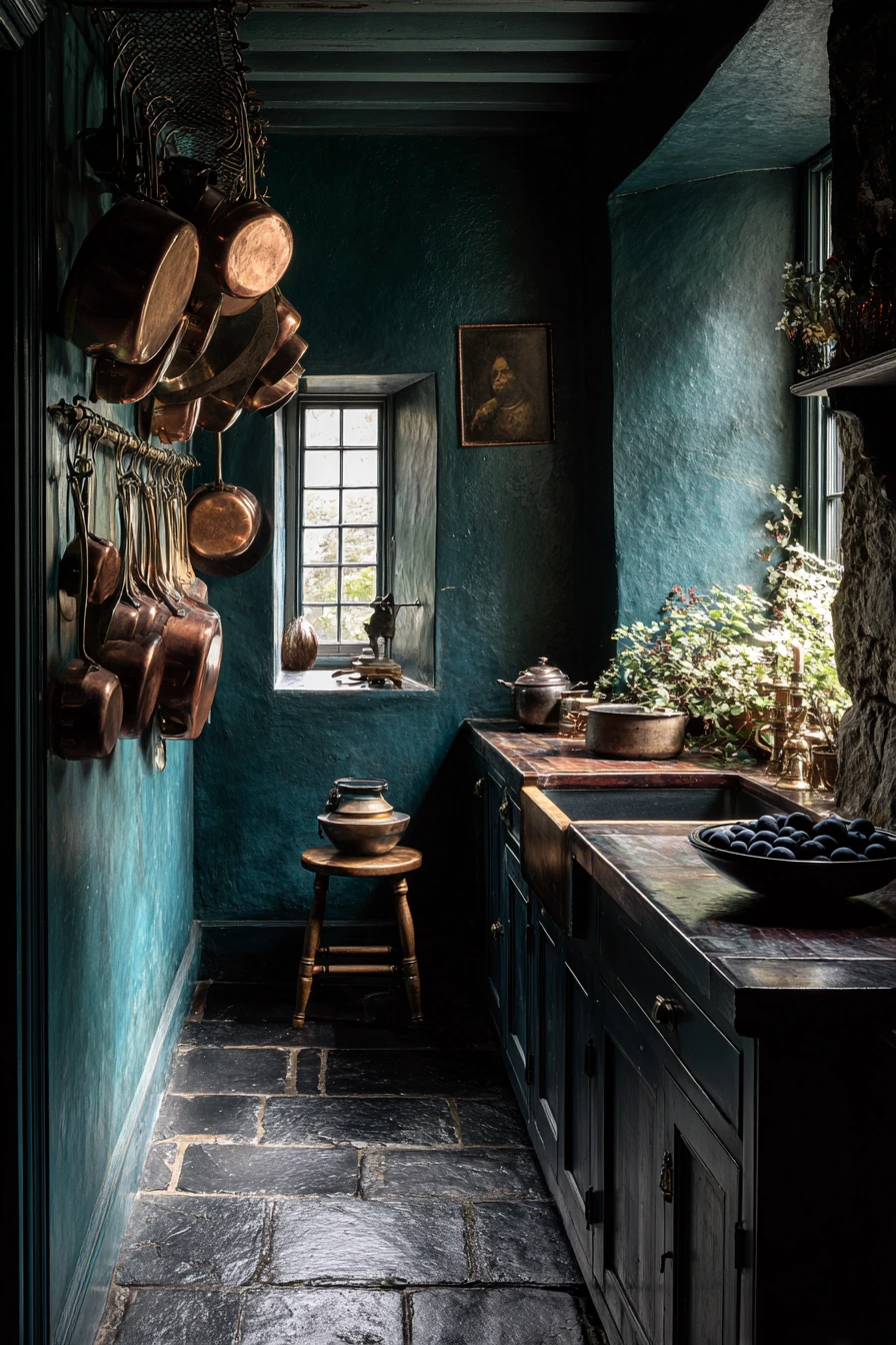 moody cottage kitchen 5