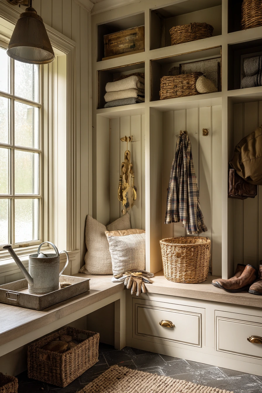 mudroom organization ideas 11