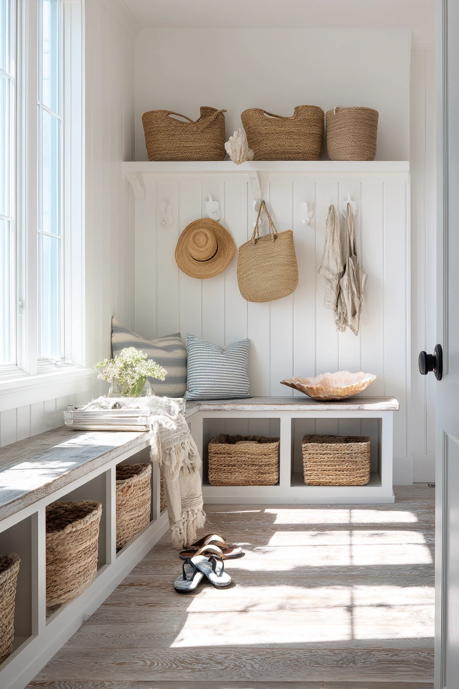 mudroom organization ideas 25