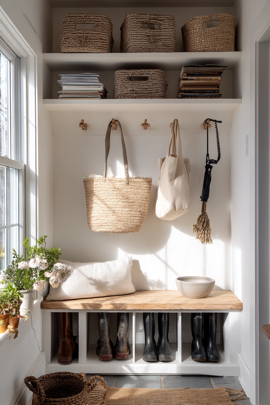 mudroom organization ideas 7