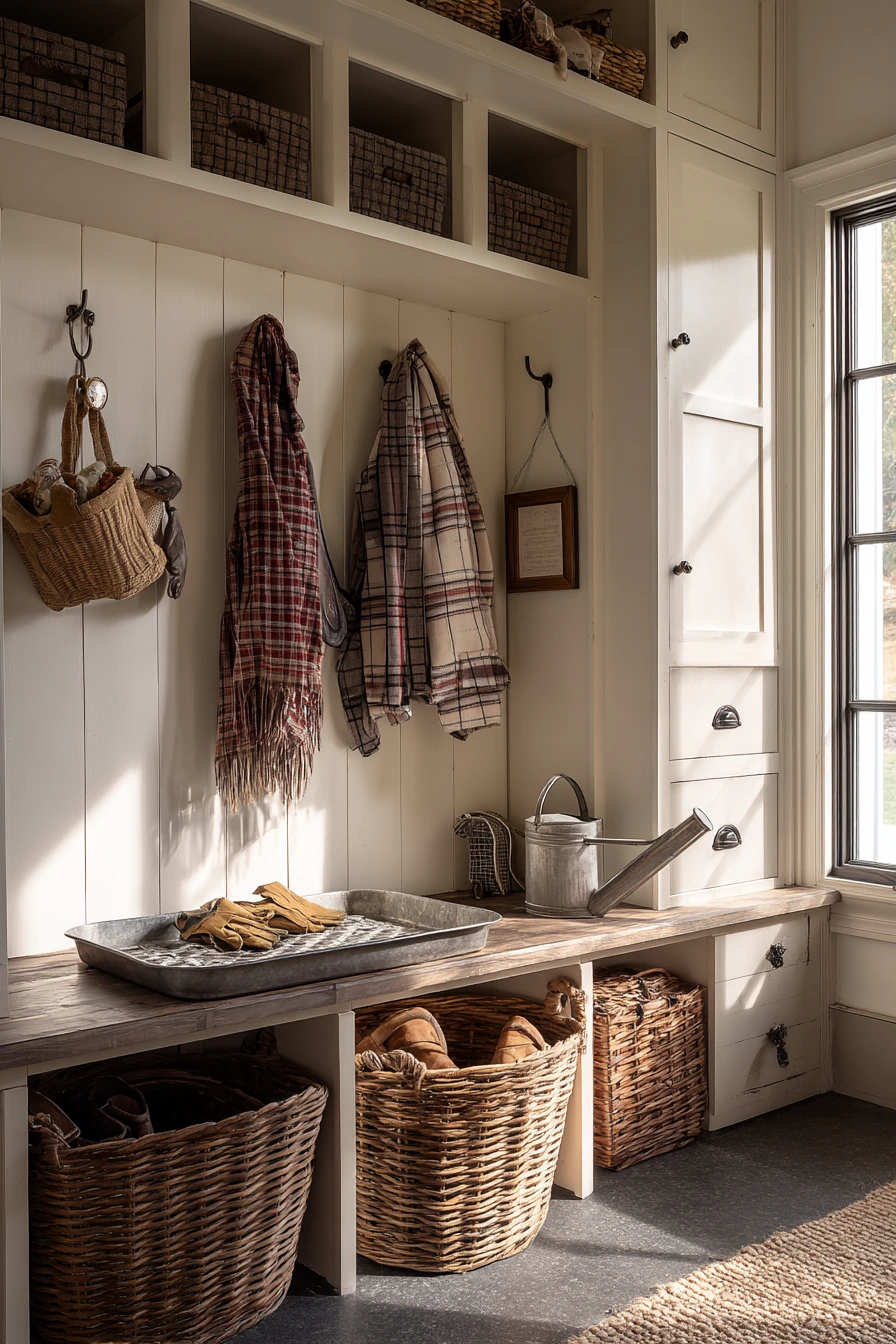 mudroom organization ideas 9