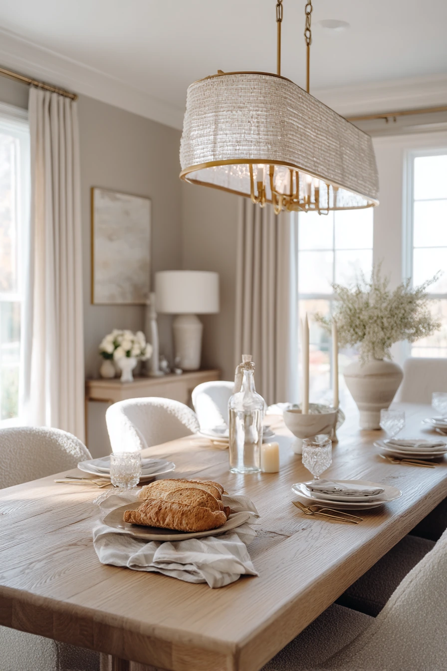 neutral dining room ideas 13