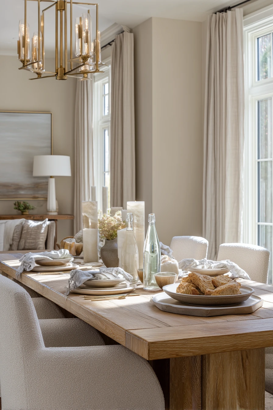 neutral dining room ideas 15