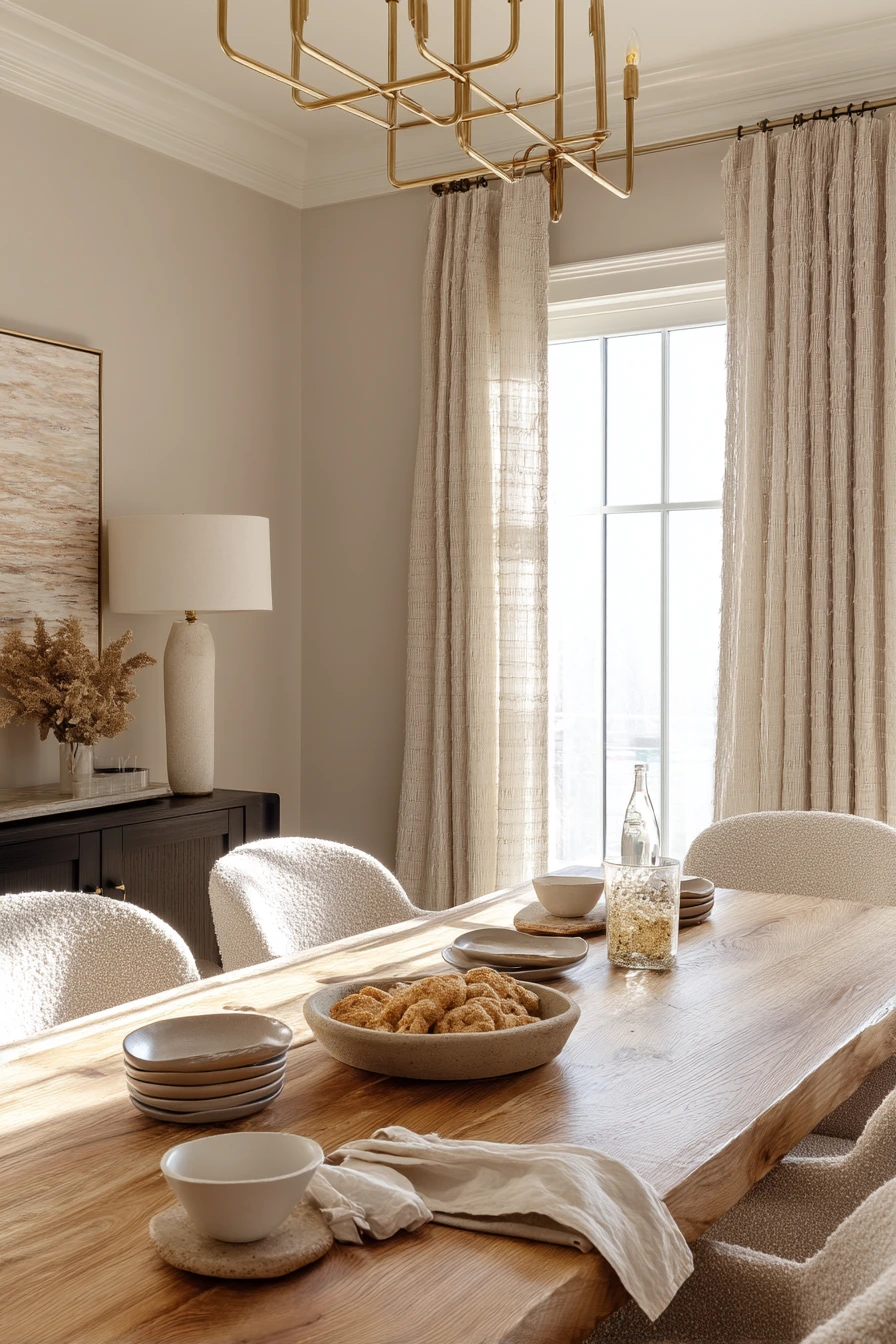 neutral dining room ideas 16