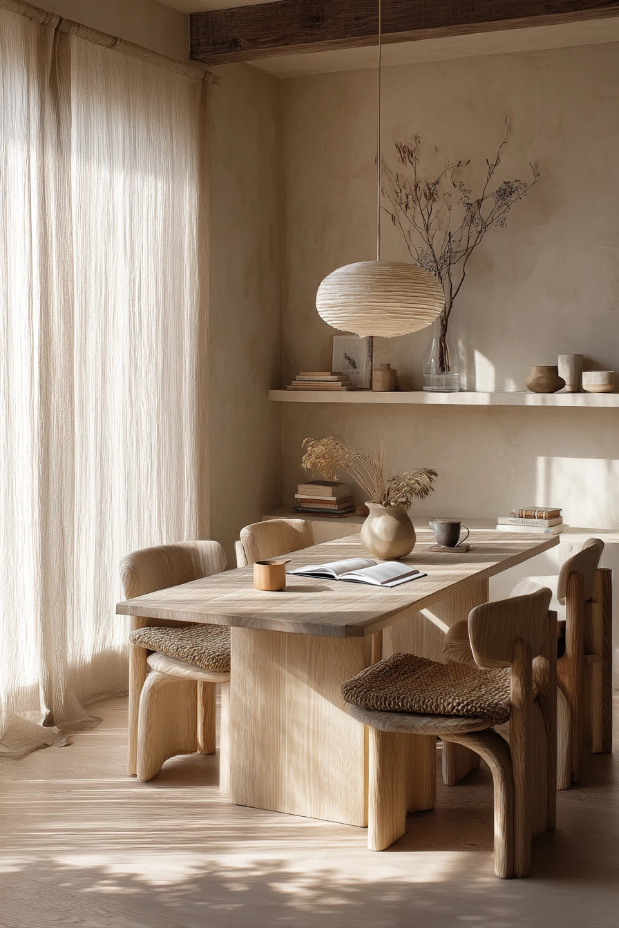 neutral dining room ideas 32
