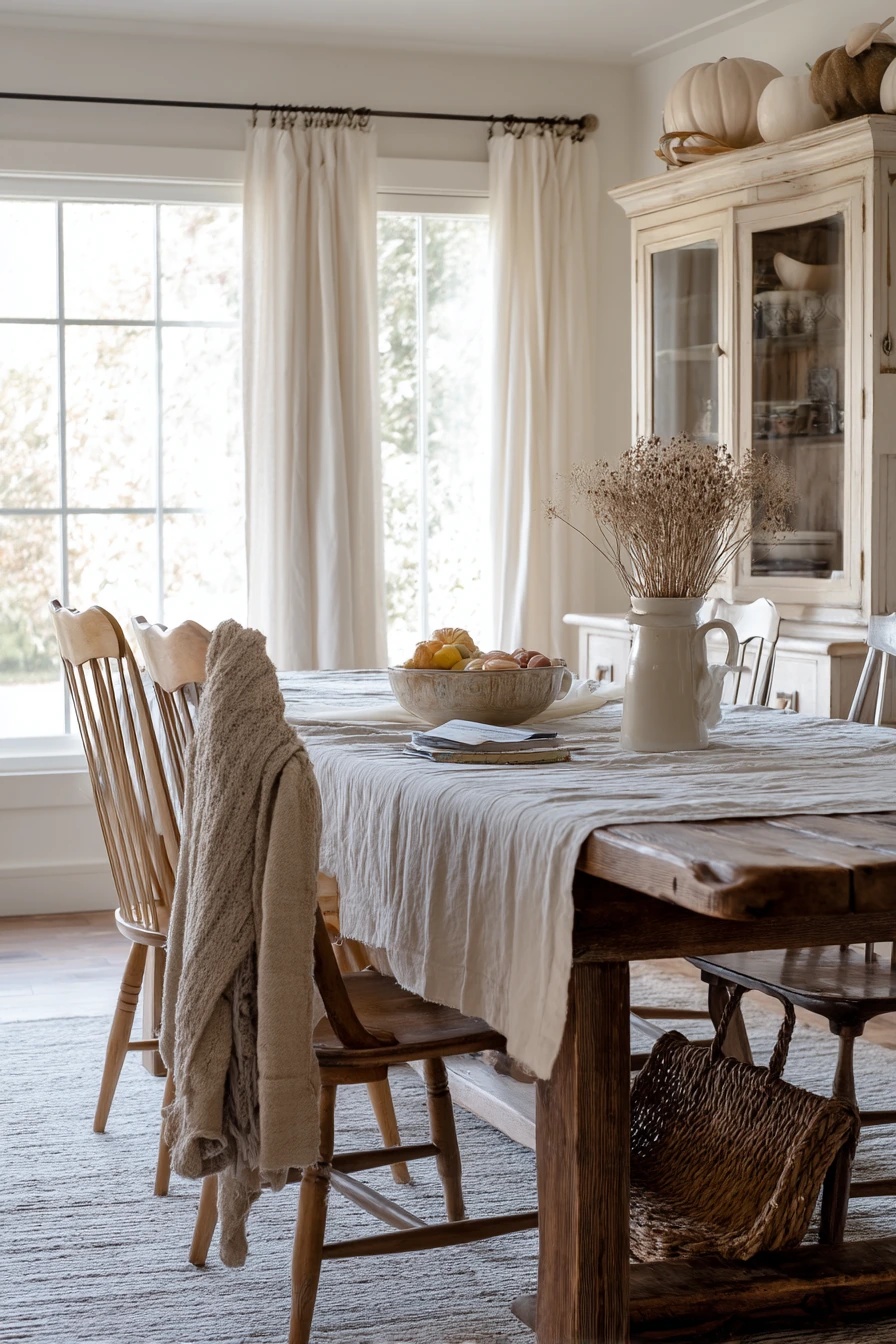 neutral dining room ideas 34