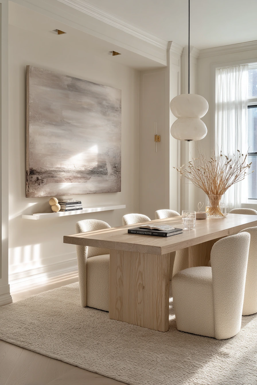 neutral dining room ideas 39